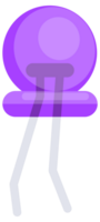 Neatly arranged electronic components on white background showcase intricate technology and circuitry, from resistors to transistors png