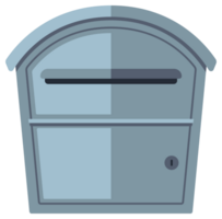 Collection of various mailboxes and postboxes, showcasing different designs and colors for receiving mail and correspondence png