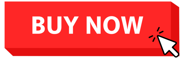 Buy now Button with pointer clicking. Web button. Finger Pressing. Click to Buy now Concept. illustration png