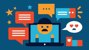 Social Media Reaction A stylized representation of social media feeds showing various shocked reactions and comments about the arrest.. vector