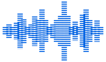 Sound waves collection, Equalizer. Digital and analog audio signal. Voice visualisation. illustration png