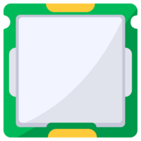 Essential computer hardware components laying on a white background including cpu, gpu, ram and hard drive png