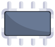 Neatly arranged electronic components on white background showcase intricate technology and circuitry, from resistors to transistors png