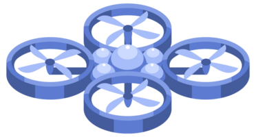 Four different drones flying and recording, showing the future of technology in our lives png