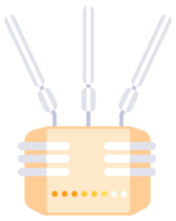 Wifi router set. Antenna connection internet, ethernet network. png