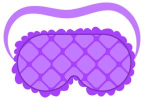 Different colorful sleep masks with cute design for sleeping well and having good dreams png
