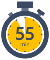 Set of timer and Stopwatch icons. Countdown symbol. Kitchen timer icon png