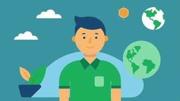 These illustrations capture various aspects of a Sustainable Tourism Consultants role in promoting ecofriendly practices within the travel industry.. vector