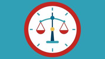 Time ticking A wall clock in the background shows a closeup of the hands nearing the trials end adding urgency to the lawyers argument.. vector