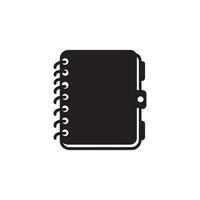Book icon isolated on white background vector