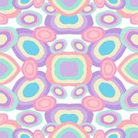 Pastel of the tribe. Seamless pattern. Retro style. vector