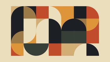 A colorful abstract design with the letters m vector