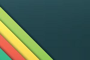 A colorful background with a green, yellow and red stripe vector