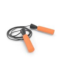 a 3D pair of jump ropes on a white background photo