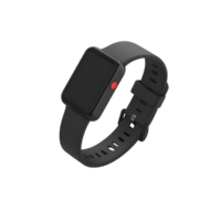 A fitness tracker device isolated on a transparent background png