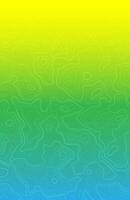 Yellow and green gradient topographic abstract background with modern design illustration template vector