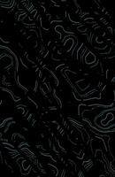 black topographic abstract background with grunge texture and modern design illustration template vector