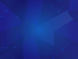 simple blue background with blockchain technology vector