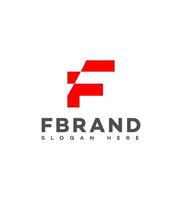 Creative Abstract F Letter Logo Design template vector