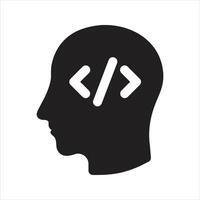 Programmer icon. Software Engineer icon vector