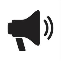 Megaphone icon. sound icon, speaker icon vector