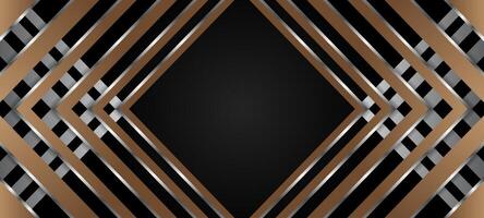 abstract golden luxury background with geometric graphic elements for poster, flyer, digital board and concept design. Brown for cover design, book design, website, CD cover or advertise vector