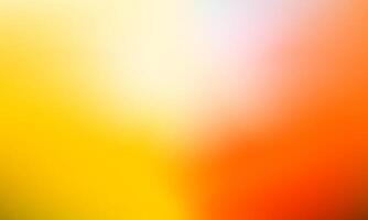 Colored gradient abstract background. Soft motion yellow and orange illustration. Blurred liquid texture vector