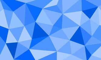Background with light blue color triangle pattern texture. Modern mosaic concept illustration design vector