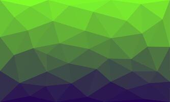Abstract triangle pattern background texture. Geometric polygon green and violet gradient design for wallpaper, greeting, banner, page surface, business, presentation, advertising, idea vector