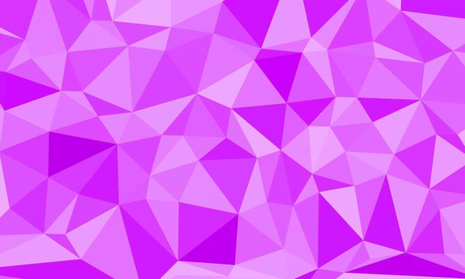 Background with light magenta color triangle pattern texture. Modern mosaic concept illustration design.