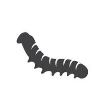 caterpillars icon element design template vector
