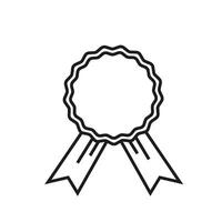 blank space top product or top brand line icon element design vector