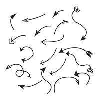 Arrows design with background vector