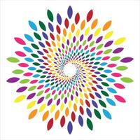Mandala design with background vector