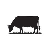 Cow Silhouette Design vector