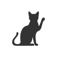 Cat Silhouettes Design vector