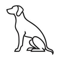 Exploring Dog Line Art for Modern Artwork vector