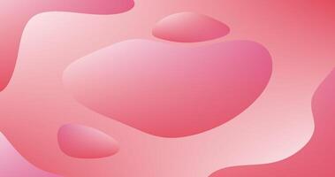 Pink Gradient Bubble Abstract Background vector