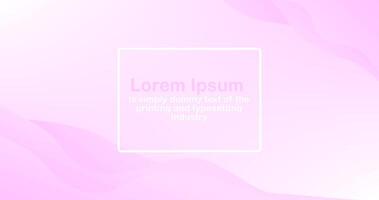 Text Insert Empty Pink Background Template vector
