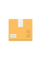 simple package delivery icon vector