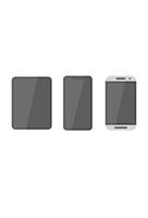 device icons various sizes for design vector