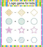 2 logic game vector