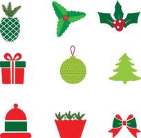 Christmas design elements, set vector