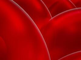 Abstract Red waves geometric background. Modern background design. gradient color. Fluid shapes composition. Fit for presentation design. photo