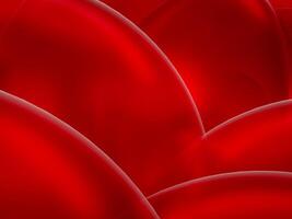 Abstract Red waves geometric background. Modern background design. gradient color. Fluid shapes composition. Fit for presentation design. photo