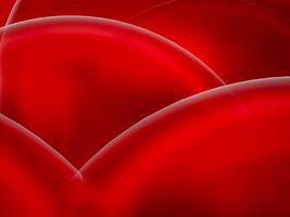 Abstract Red waves geometric background. Modern background design. gradient color. Fluid shapes composition. Fit for presentation design. photo