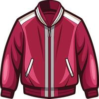 Bohemian Bomber Jacket Sketch Outline vector