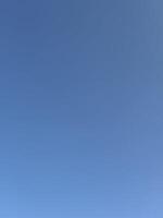 Cloudscape Against a Vibrant Blue Sky photo