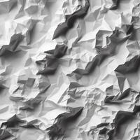 crumpled paper texture in grayscale photo