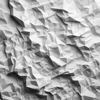 crumpled paper texture in grayscale photo